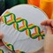 12 Pieces 7 Inch Embroidery Hoops, Cross Stitch Hoops Embroidery Circle for Art Craft Sewing, Wall Hanging, and DIY Embroidery Craft
